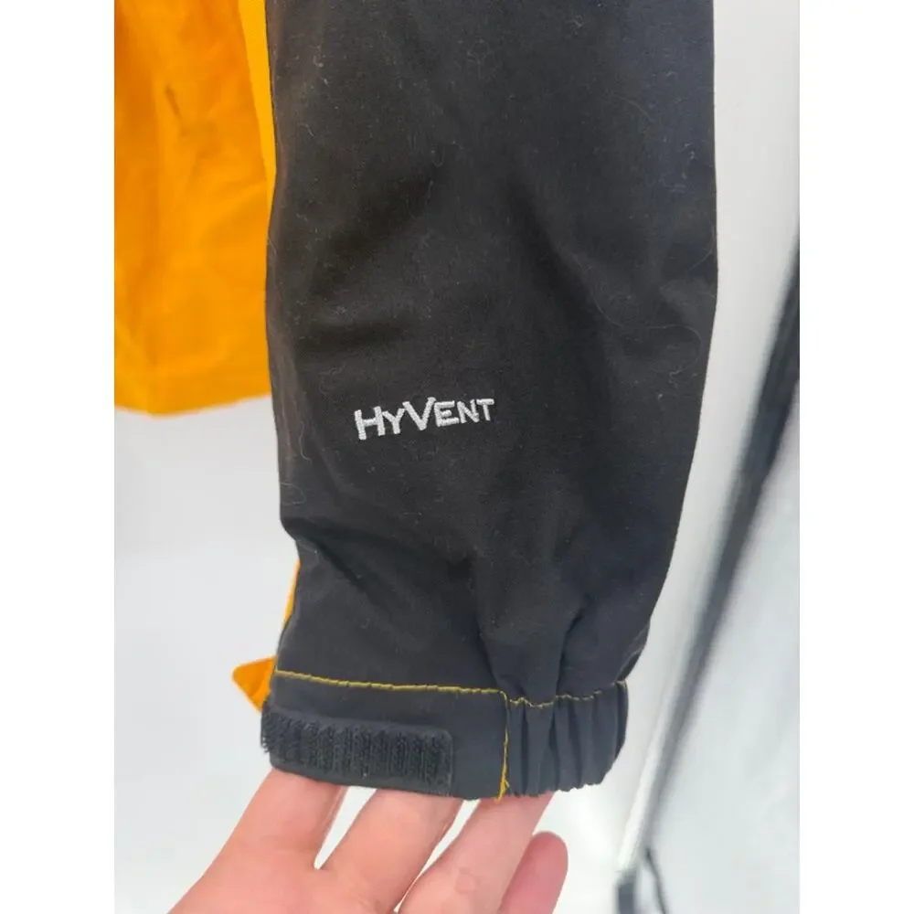 The North Face Men's Hyvent Outdoor Jacket - Taxi Yellow/Black - Small